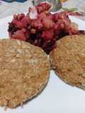 Hamburguesas de soja caseras (veganas)
