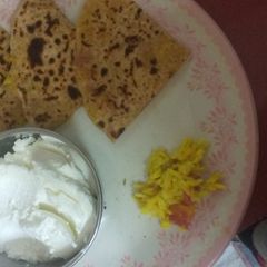 Leftover Rice Paratha A picture of Leftover Rice Paratha.