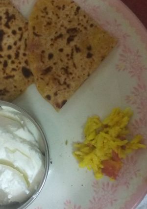 A picture of Leftover Rice Paratha.