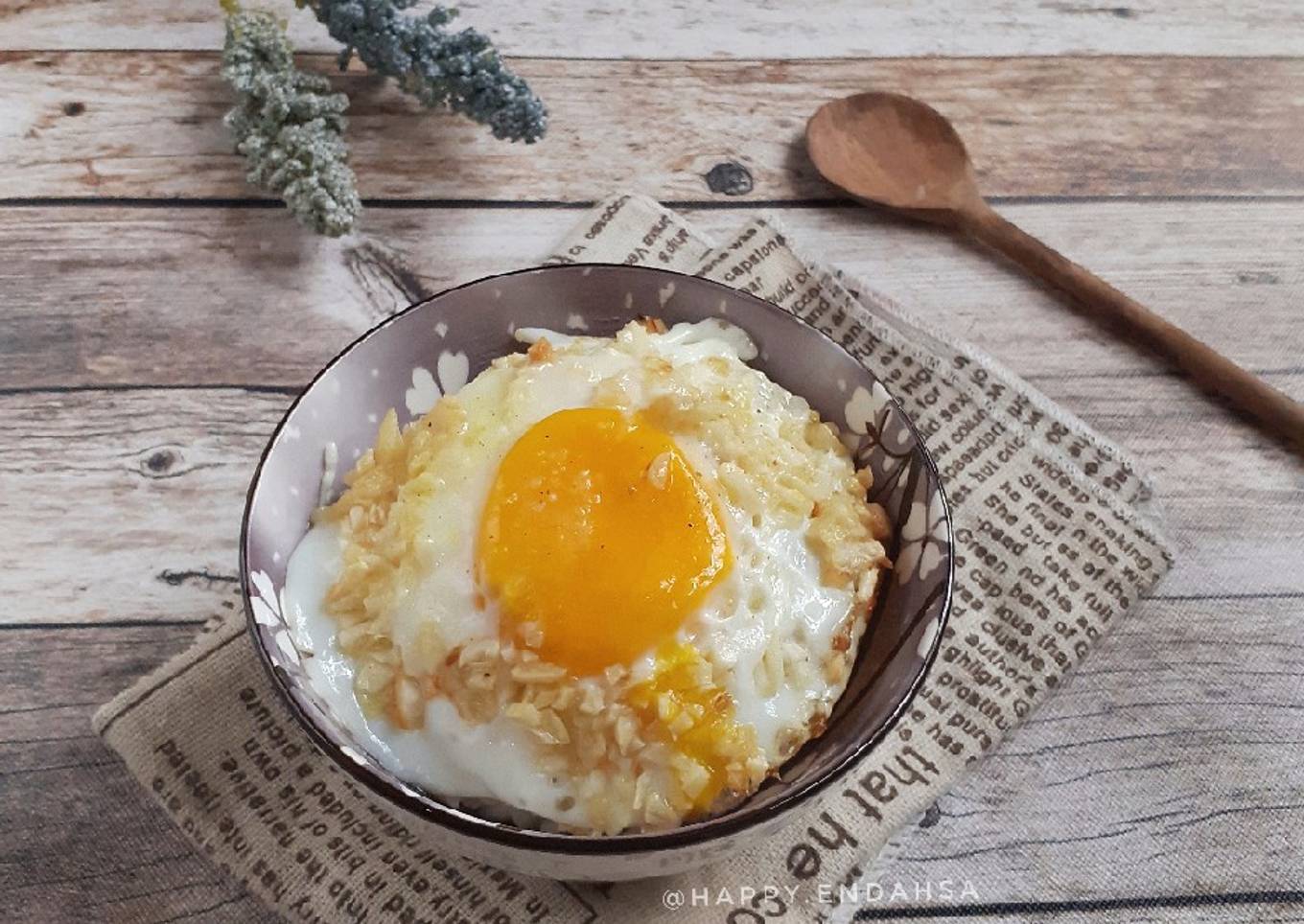 Telur Ceplok Bawang Putih