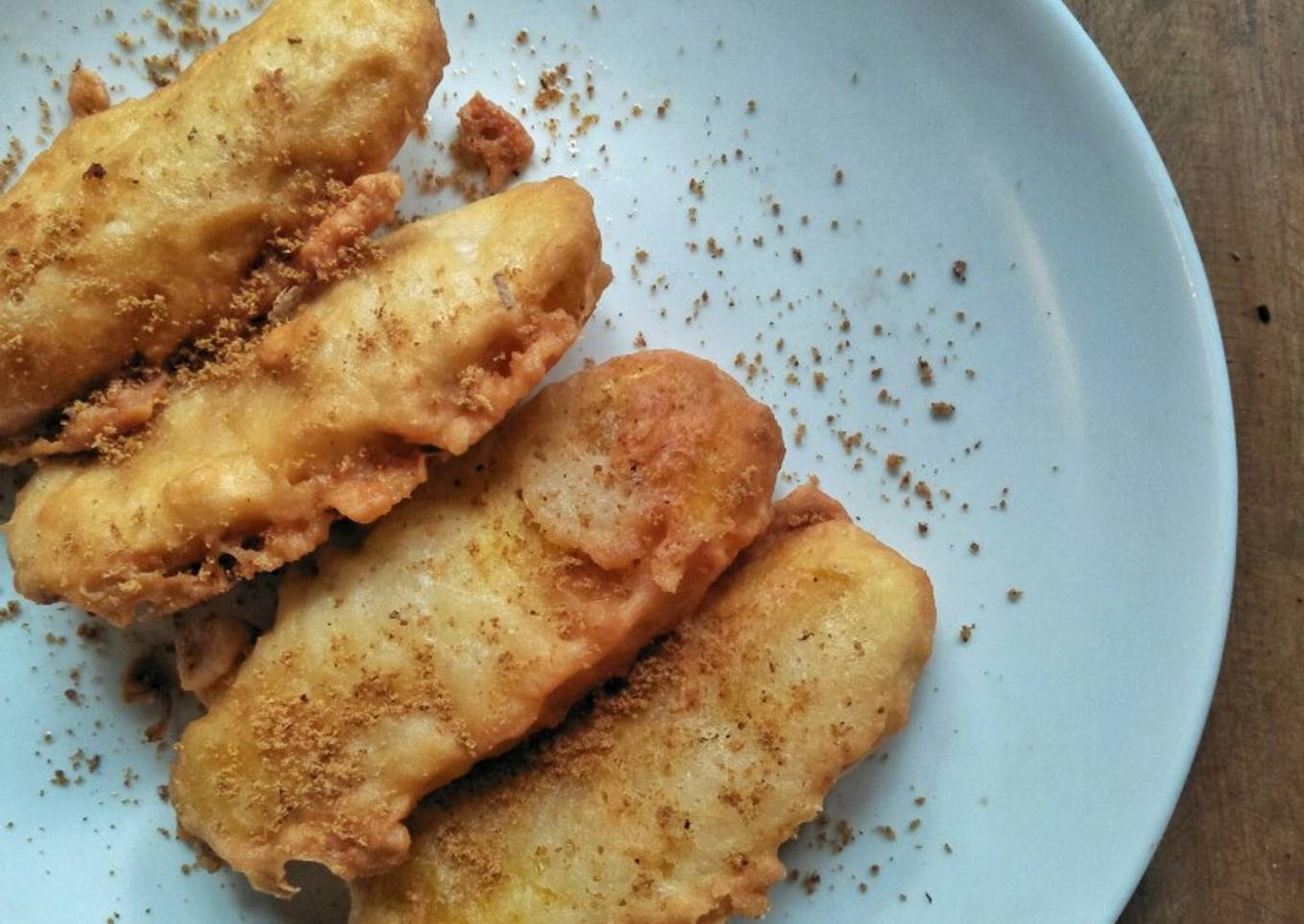 Pisang goreng kelapa