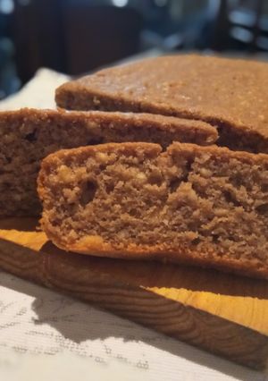 Una foto de Ponqué de Ovomaltina y ricotta