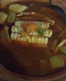 Mole de olla con pollo