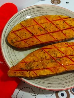 Una foto de Boniatos al horno