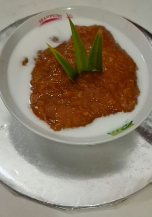 Foto resep Bubur singkong gula merah