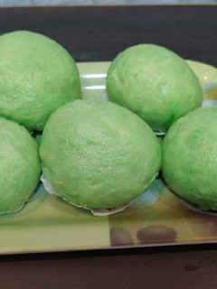 Foto resep Bakpao Pandan