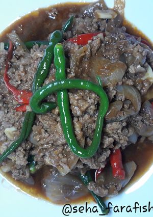 Foto resep Daging cincang teriyaki