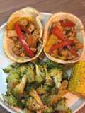 Tacos de frango