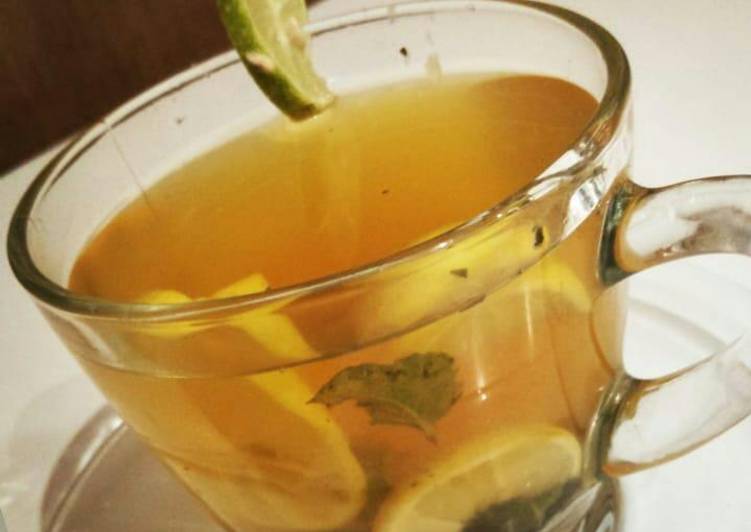 How to Make Ultimate Sizzler Lemon mint Tea