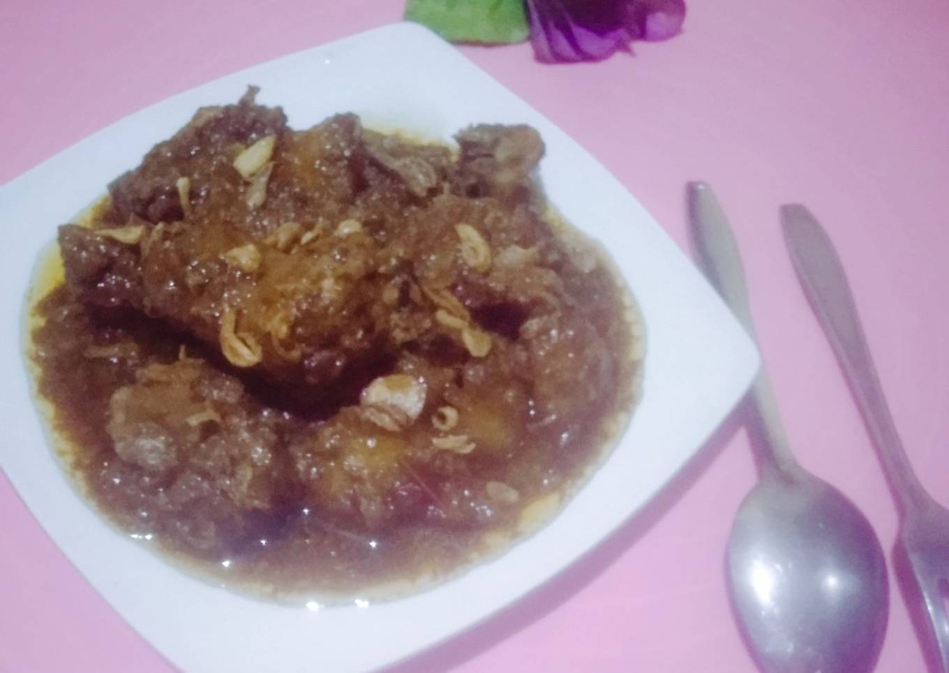 Bistik Ayam rumahan