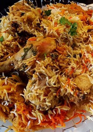 A picture of #CookpadApp. CHICKEN BIRYANI.