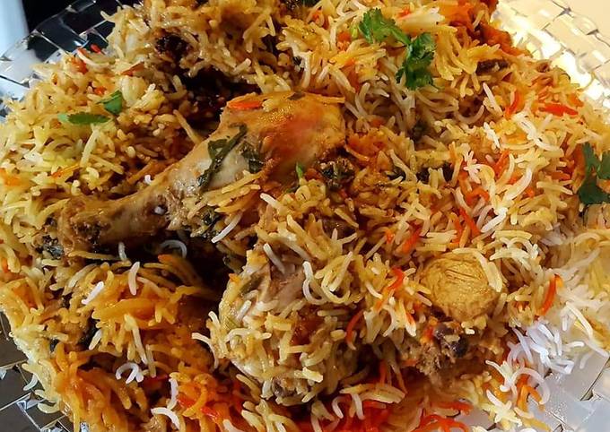 Step-by-Step Guide to Make Award-winning #CookpadApp. CHICKEN BIRYANI