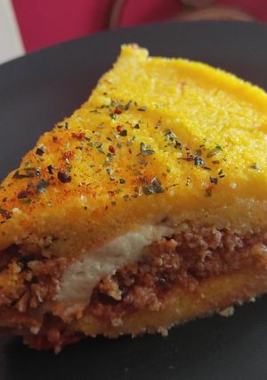 Una foto de Pastel de polenta (🌱)