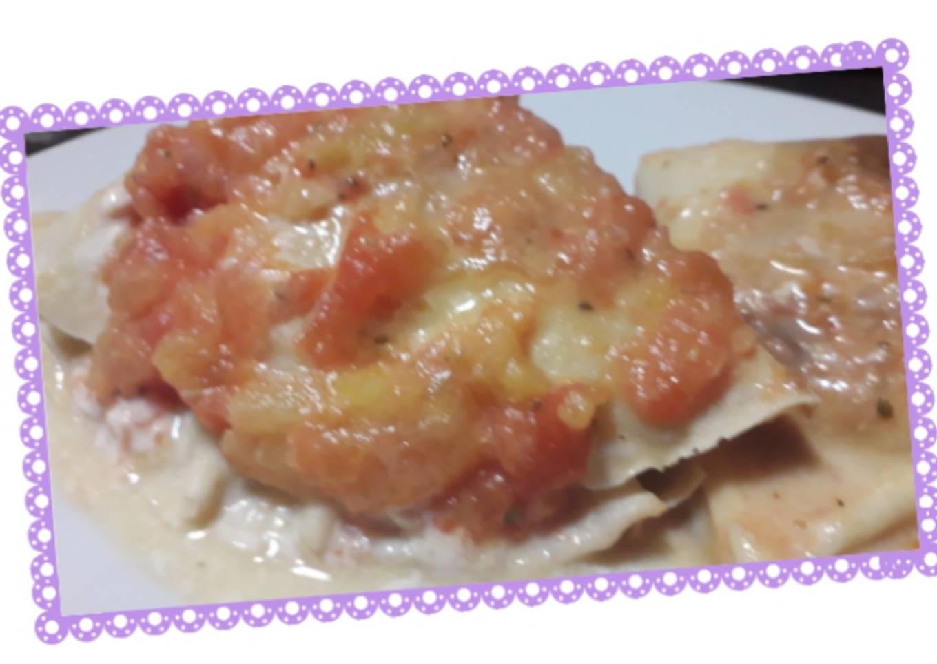 Crepes de pollo 😋👌