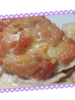 Una foto de Crepes de pollo 😋👌
