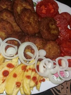 عکسی از دستور شامی کباب