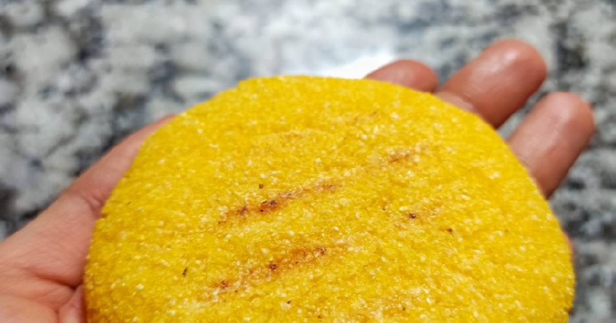 Arepa de polenta 24 recetas caseras Cookpad
