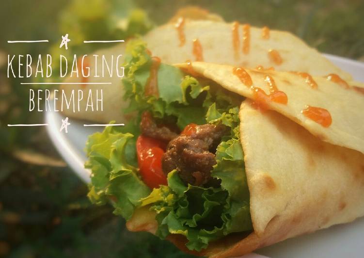 Kebab daging berempah