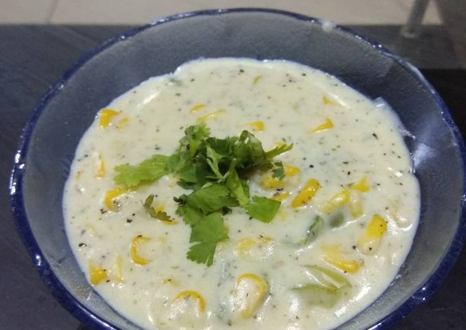 Recipe of Jamie Oliver Creamy Corn