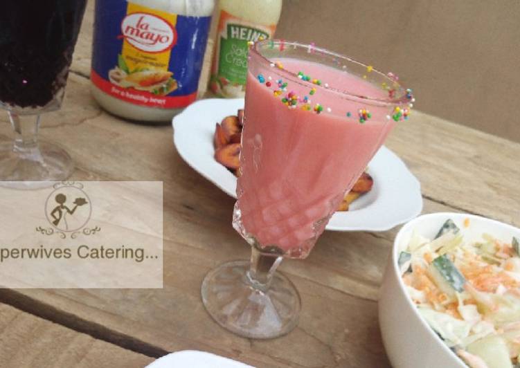 Recipe of Favorite Watermelon milkshake