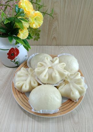 Foto resep Bakpao Custard Tanpa Mixer