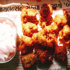 A picture of Green gram dal vada.