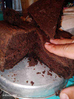 Una foto de Mi torta ponqué de Maizena