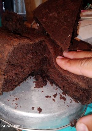 Una foto de Mi torta ponqué de Maizena