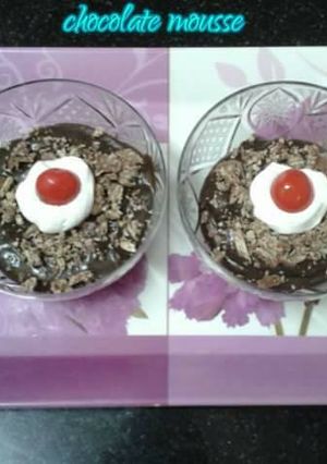 A picture of Chocolate mousse.