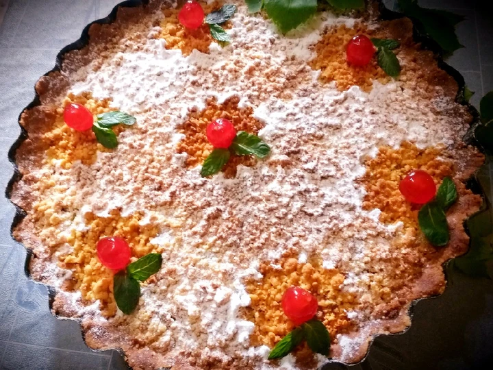 Recipe Apple crumble pie which So Delicious