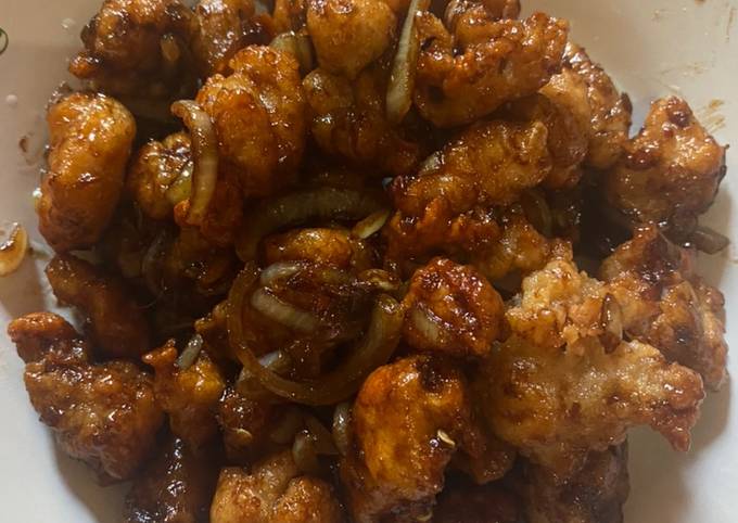 Chicken Popcorn Teriyaki