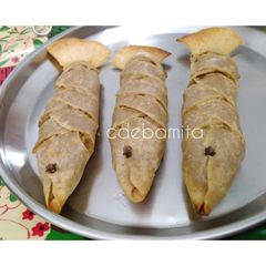 A picture of Veg Fish Patties.