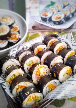Foto resep Kimbab/kimbap/gimbab praktis