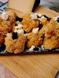 Una foto de Coliflor rebozada en airfryer