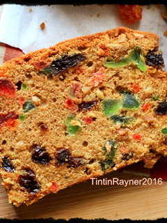 Foto resep ENGLISH FRUIT CAKE Classic,rich & delicious