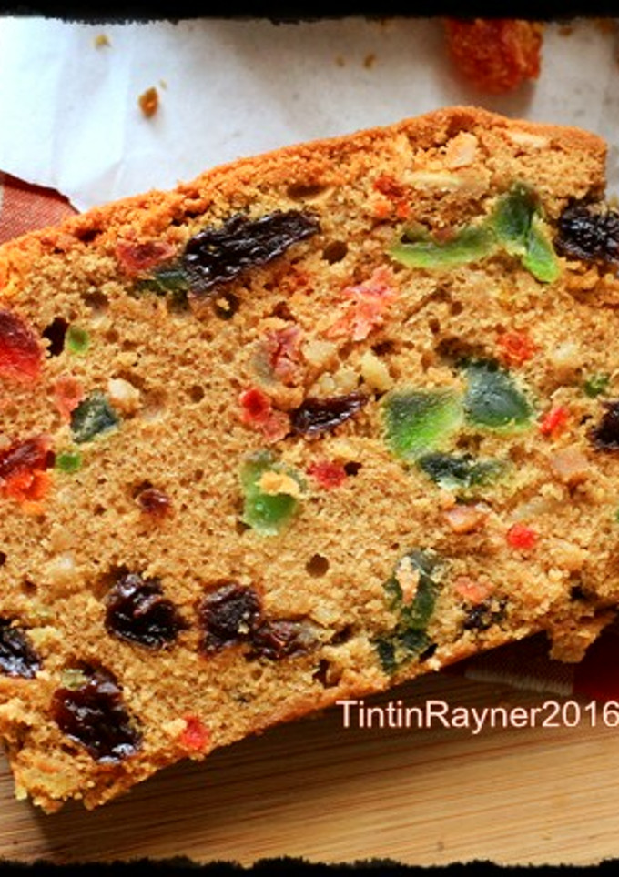 Foto resep ENGLISH FRUIT CAKE Classic,rich & delicious