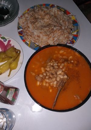 صورة لوصفة فاصوليا ورز