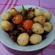 Orek ati telur puyuh