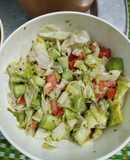 Salad sốt mè rang