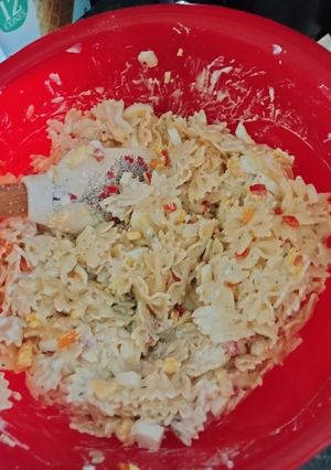 Una foto de Ensalada de lacitos con mayonesa!