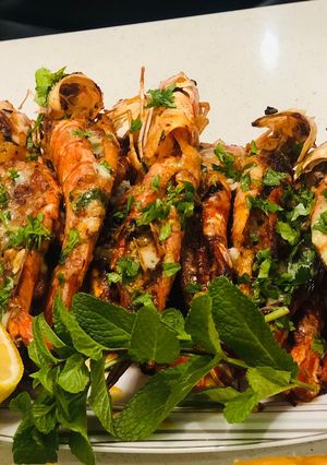 A picture of Spicy Masala Prawns 🦐.