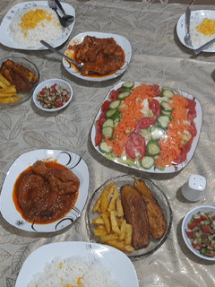 عکسی از دستور سفره ناهار بعد ماه رمضان
