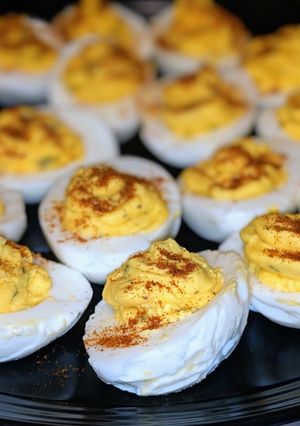 A picture of Southern Sweet Deviled Eggs.