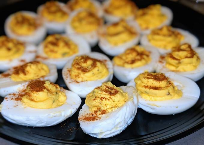 Recipe of Favorite Southern Sweet Deviled Eggs