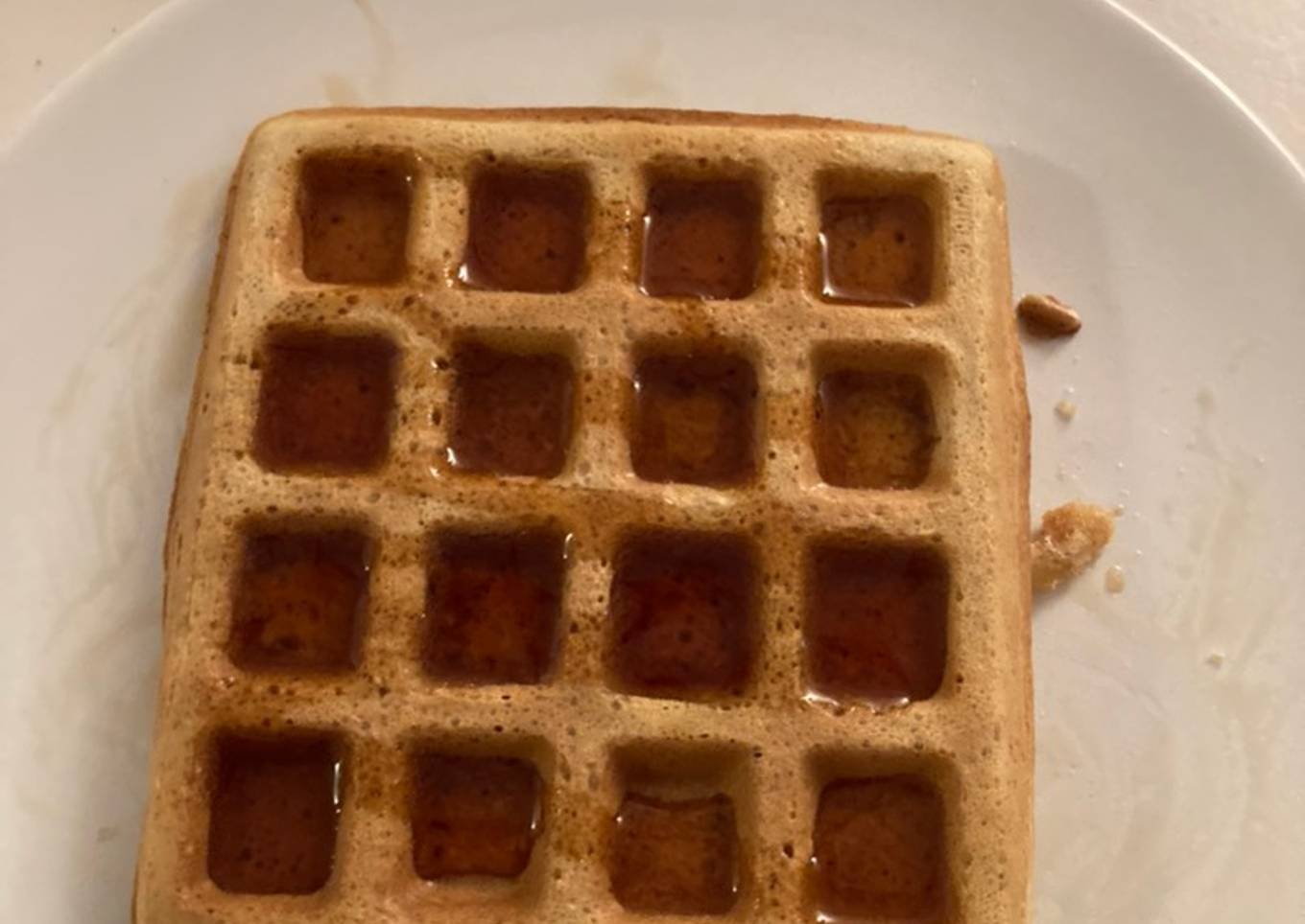 Waffles de avena