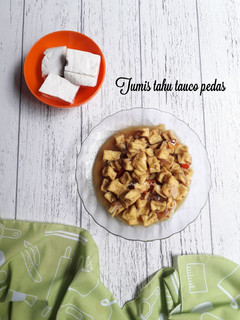 Foto resep Tumis tahu tauco pedas