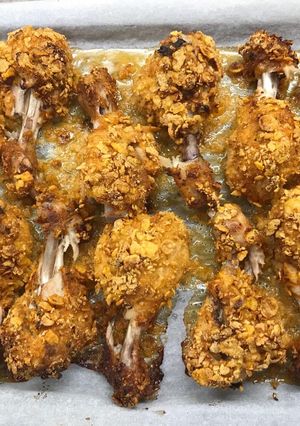 Une photo de Poulet KFC sans friture ni matières grasses