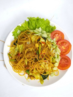 Foto resep Mie Aceh (versi spagheti)