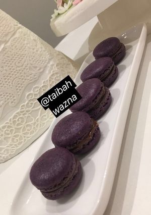 صورة لوصفة اسهل ماكرون فرنسى مع طيبه وزنه