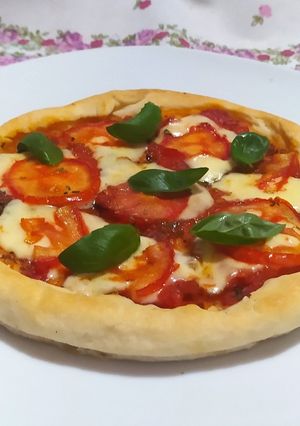 Una foto de Pizza Margarita